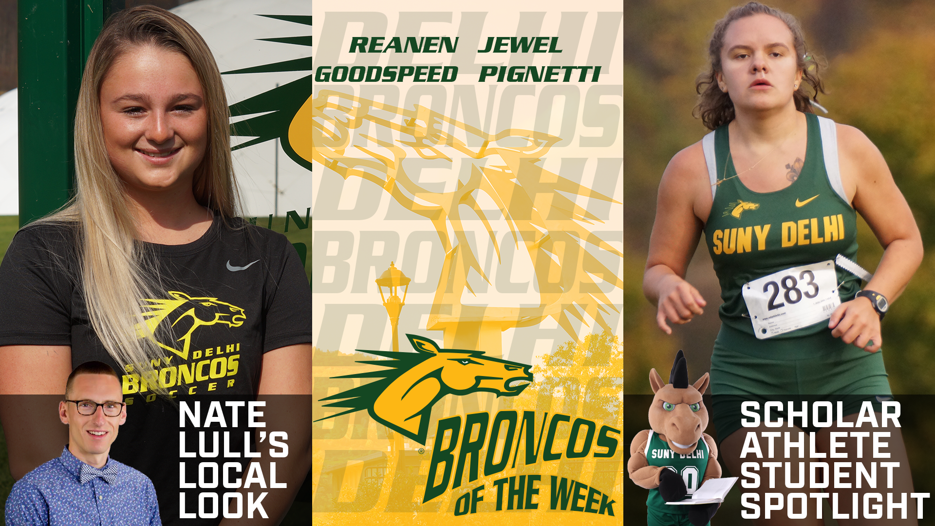 BRONCOS OF THE WEEK (3/30): Reanen Goodspeed, Jewel Pignetti