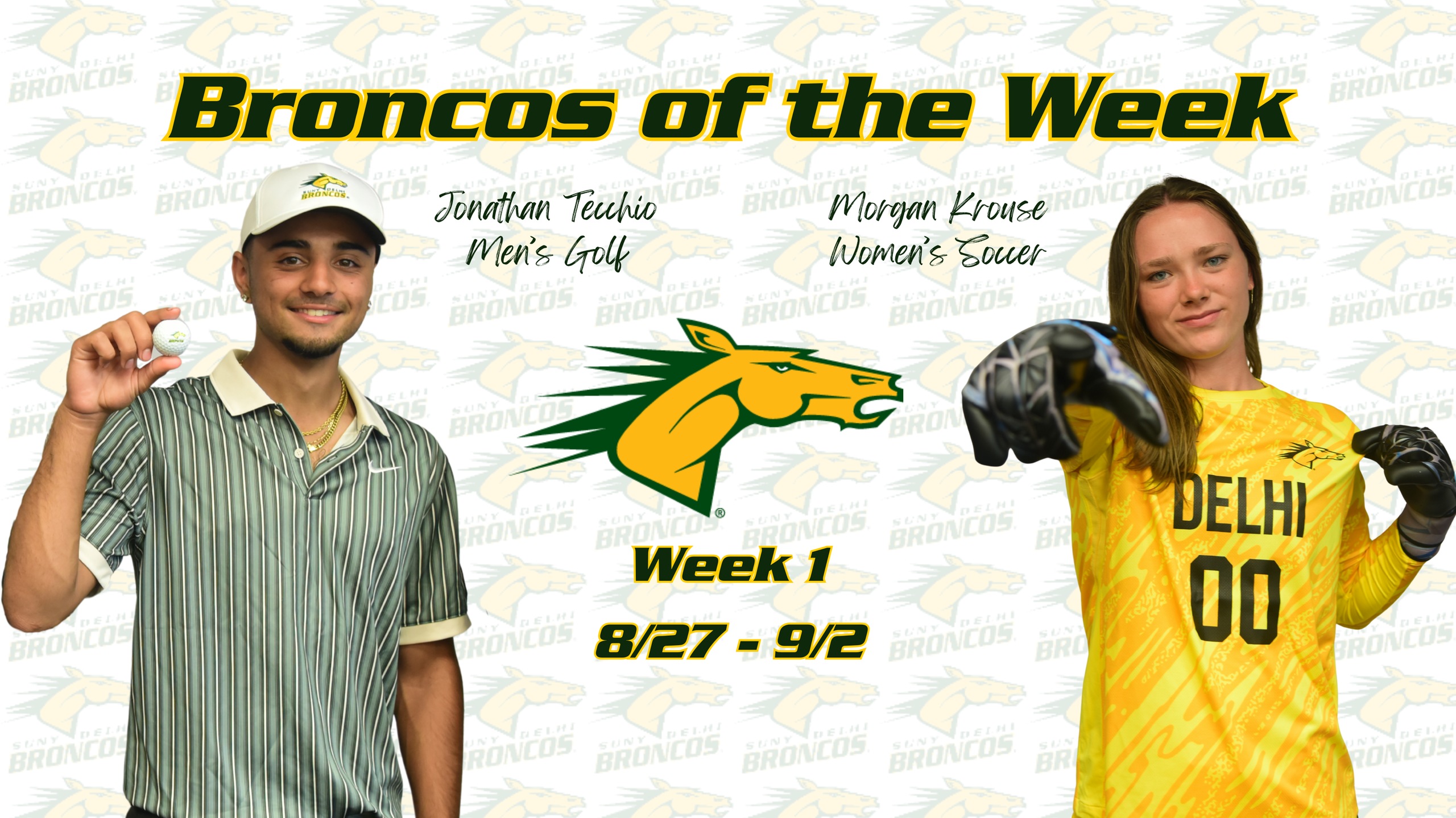 Broncos of the Week: 8/27 - 9/2