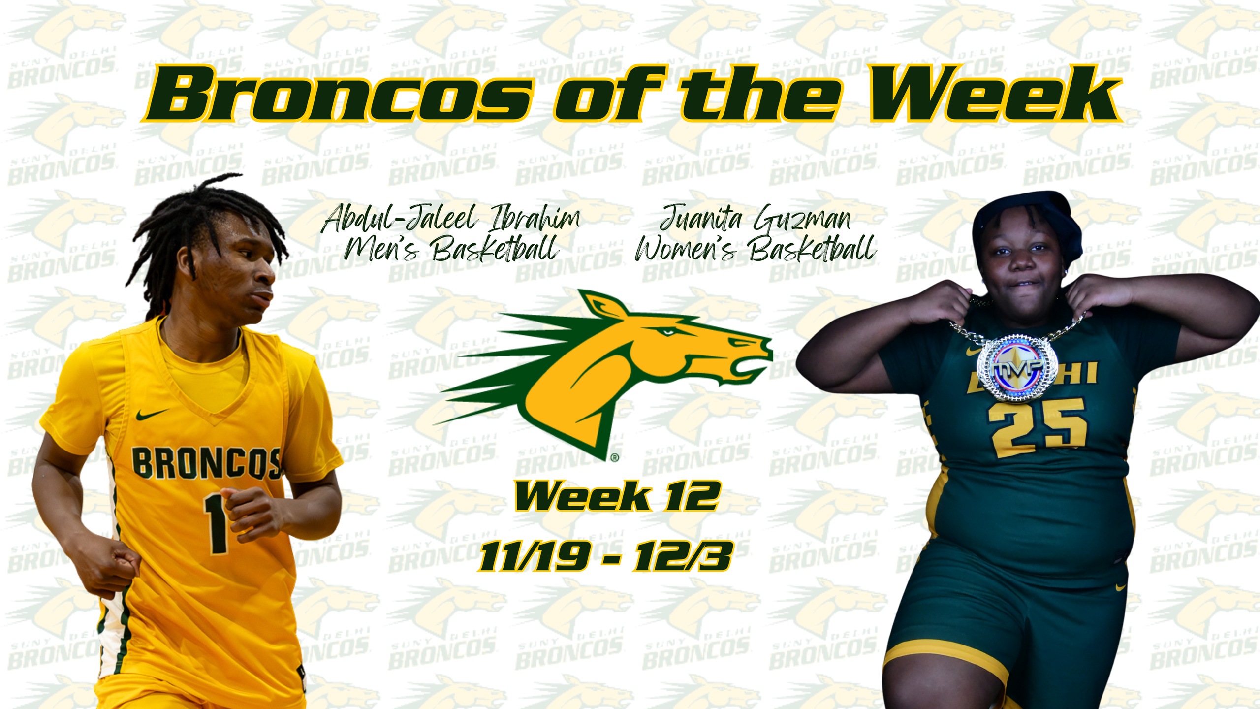Broncos of the Week: 11/18 - 12/3