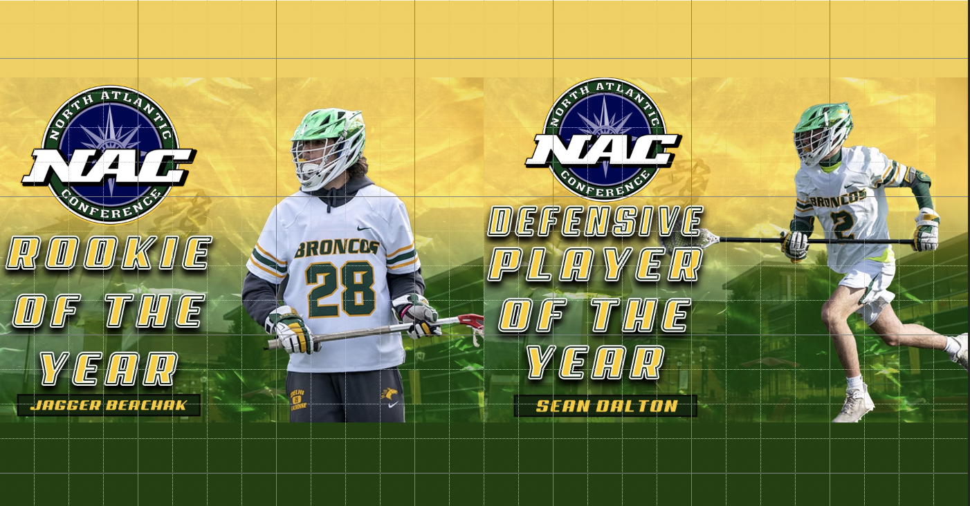 Men's Lacrosse has eight players collect end of the year NAC awards