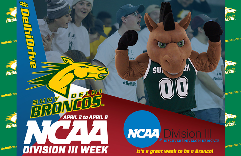 SUNY Delhi Proud to Celebrate First NCAA D3 Week
