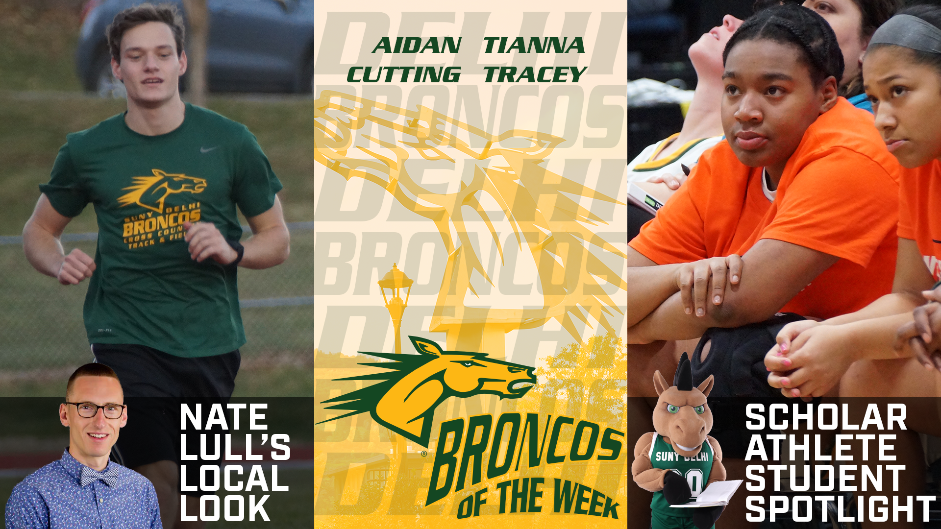 BRONCOS OF THE WEEK (2/23): Aidan Cutting, Tianna Tracey