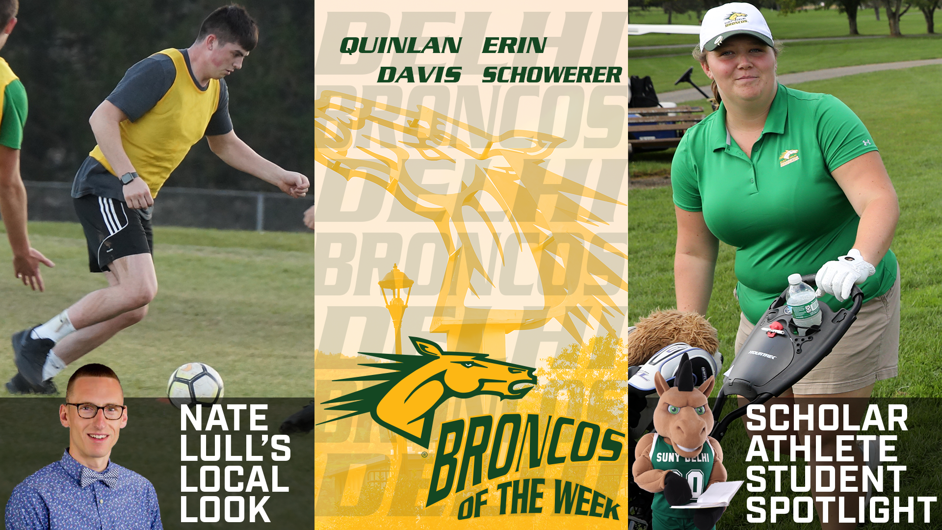 BRONCOS OF THE WEEK (3/23): Quinlan Davis, Erin Schowerer