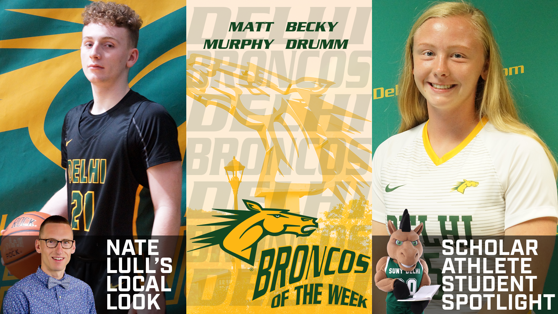 BRONCOS OF THE WEEK (2/2): Matt Murphy, Becky Drumm