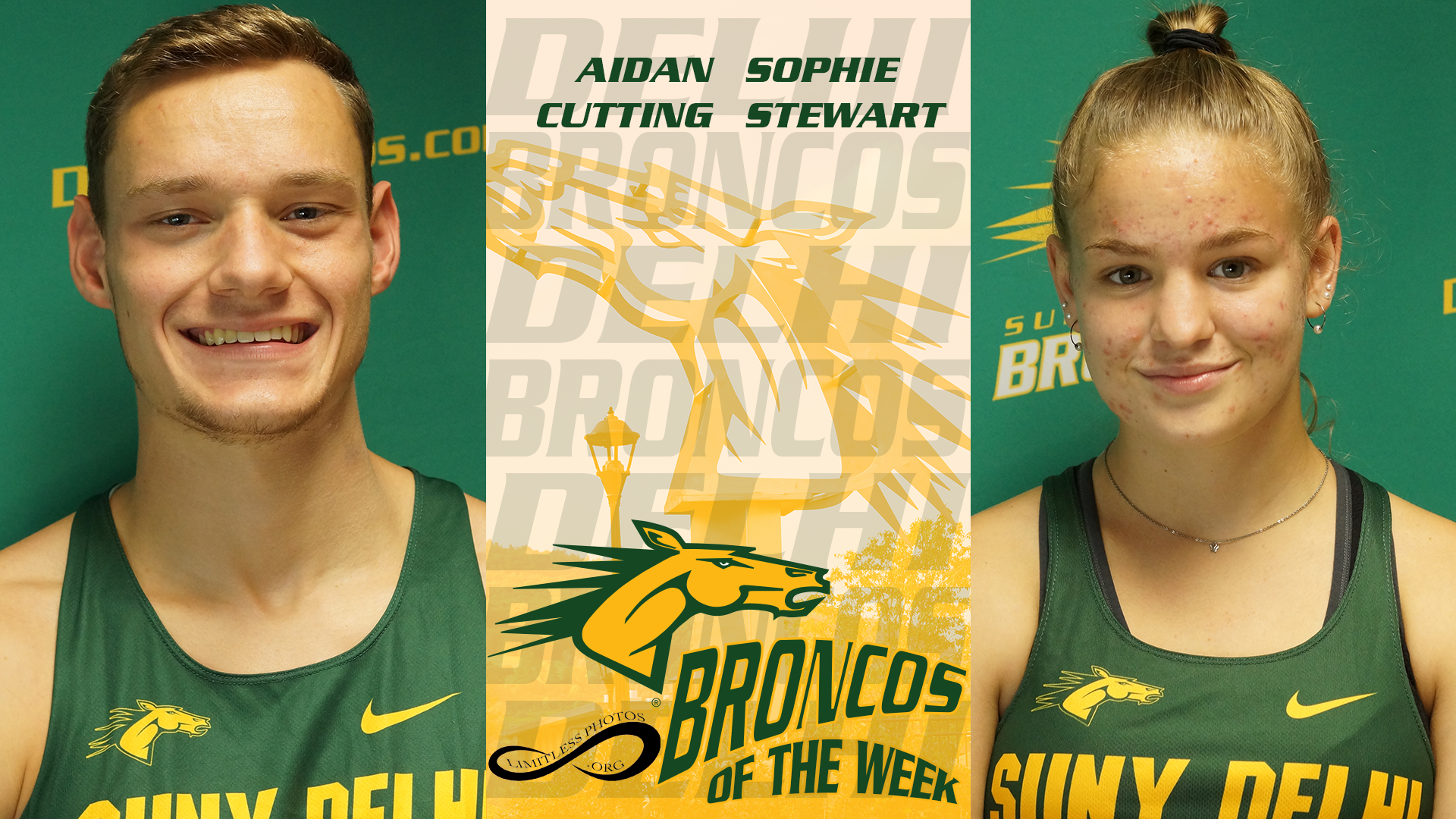 LIMITLESS PHOTOS BRONCOS OF THE WEEK (11/2): Aidan Cutting, Sophie Stewart