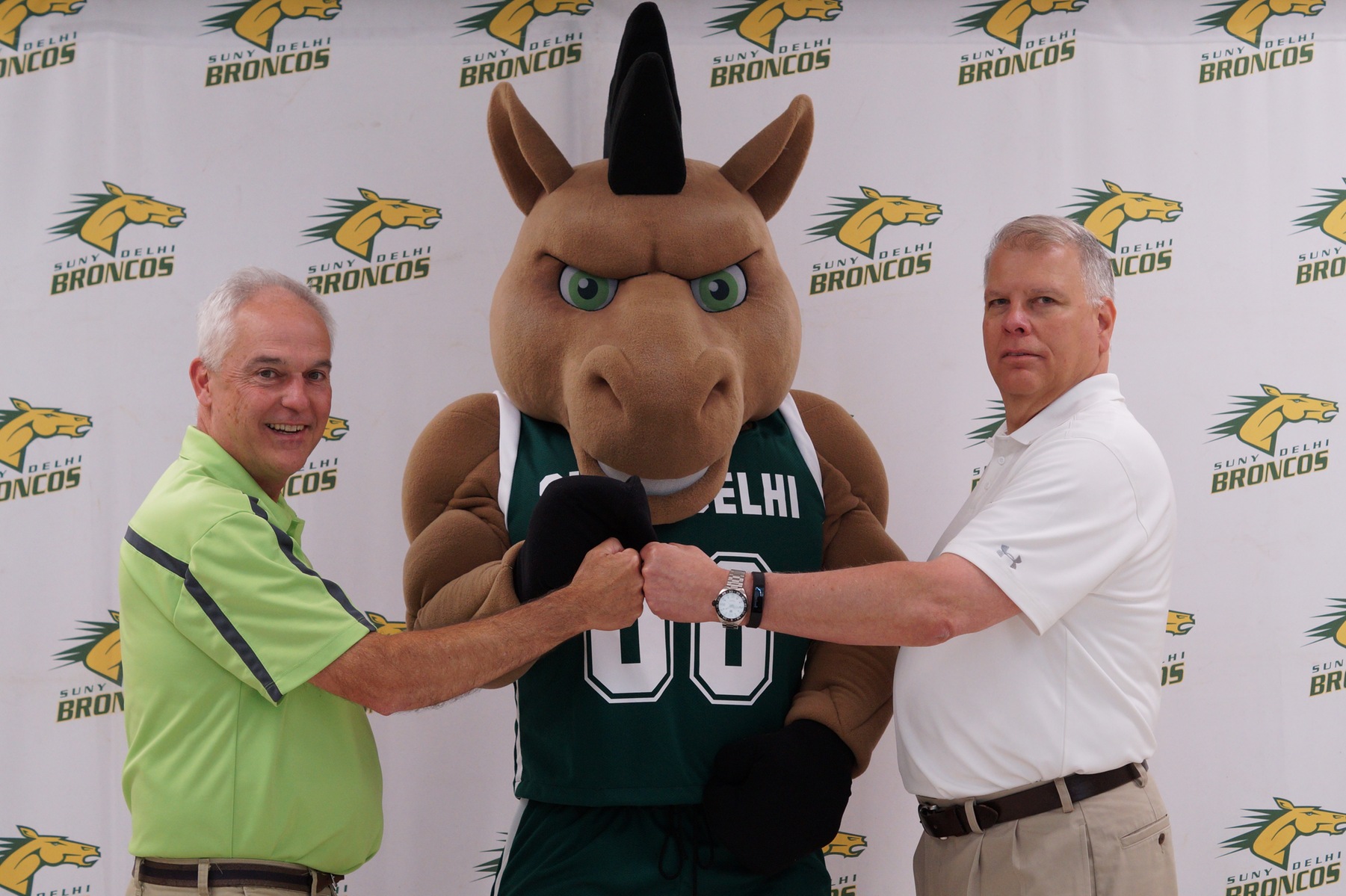 SUNY Delhi Welcomes Blaze as School's New Mascot