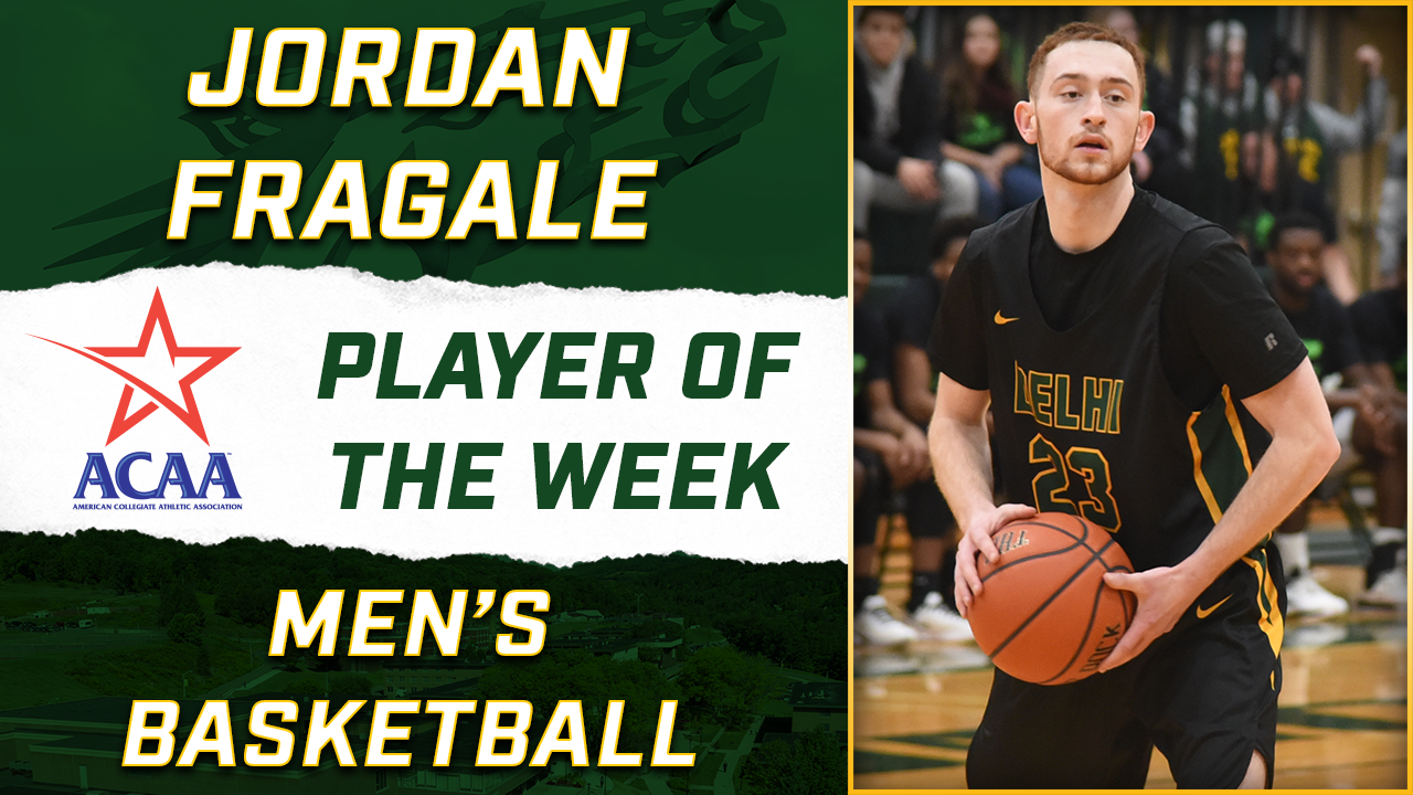Fragale's Career Week Leads to ACAA Honors