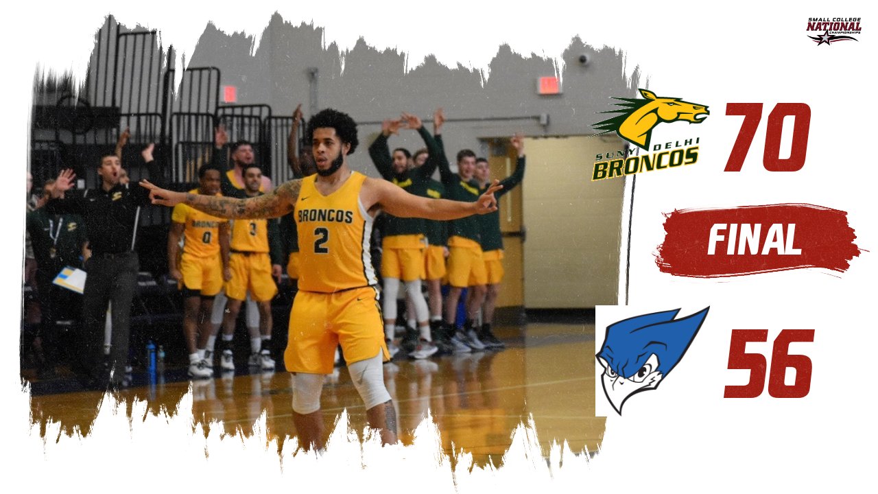 Men's Hoops Beats Holy Family 70-56 in USCAA Nationals Opening Round, Advances to Friday's Semifinals at 4:00 p.m.