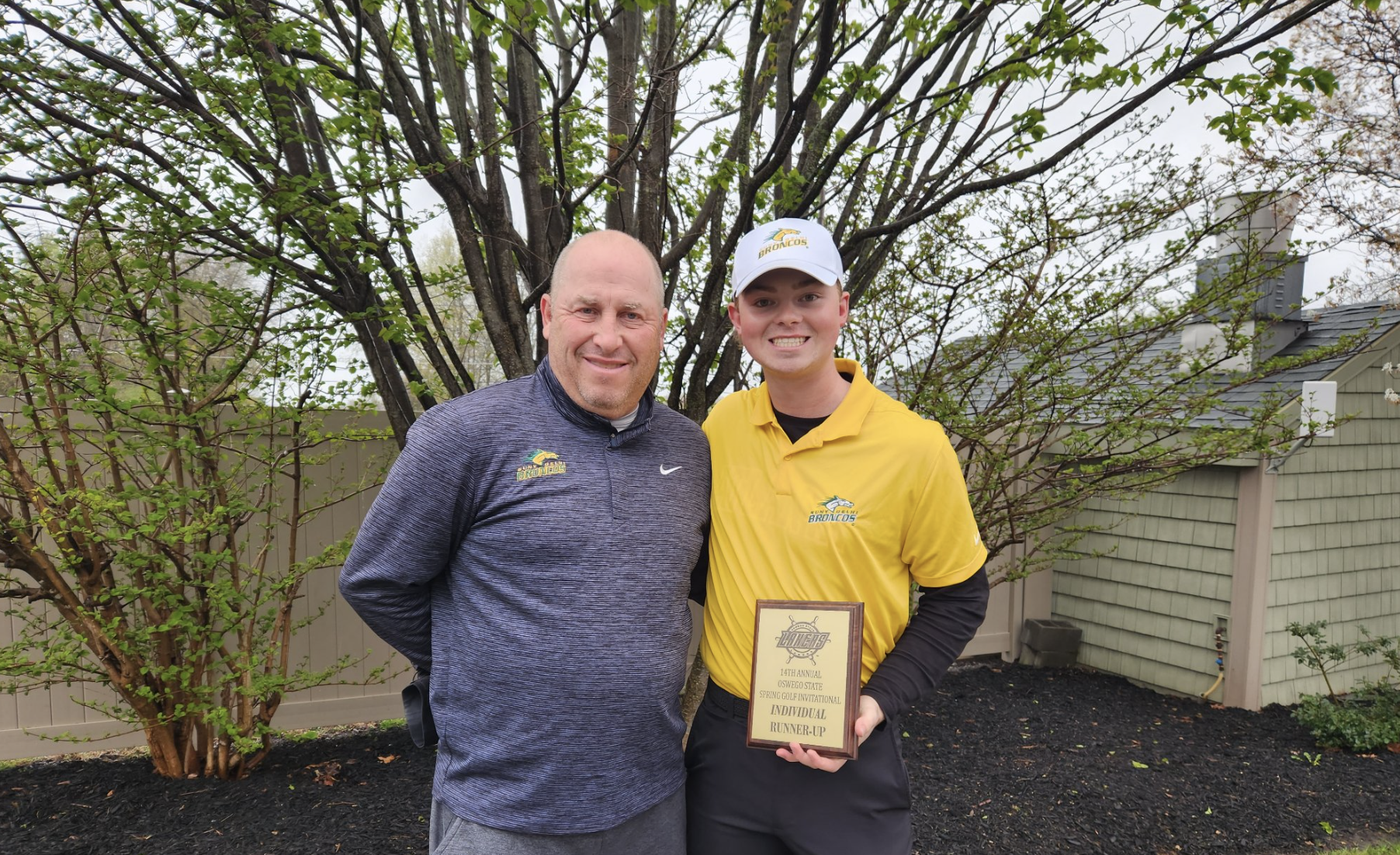 Men's Golf places second in final action of the spring; Christoffersen finishes as individual runner up