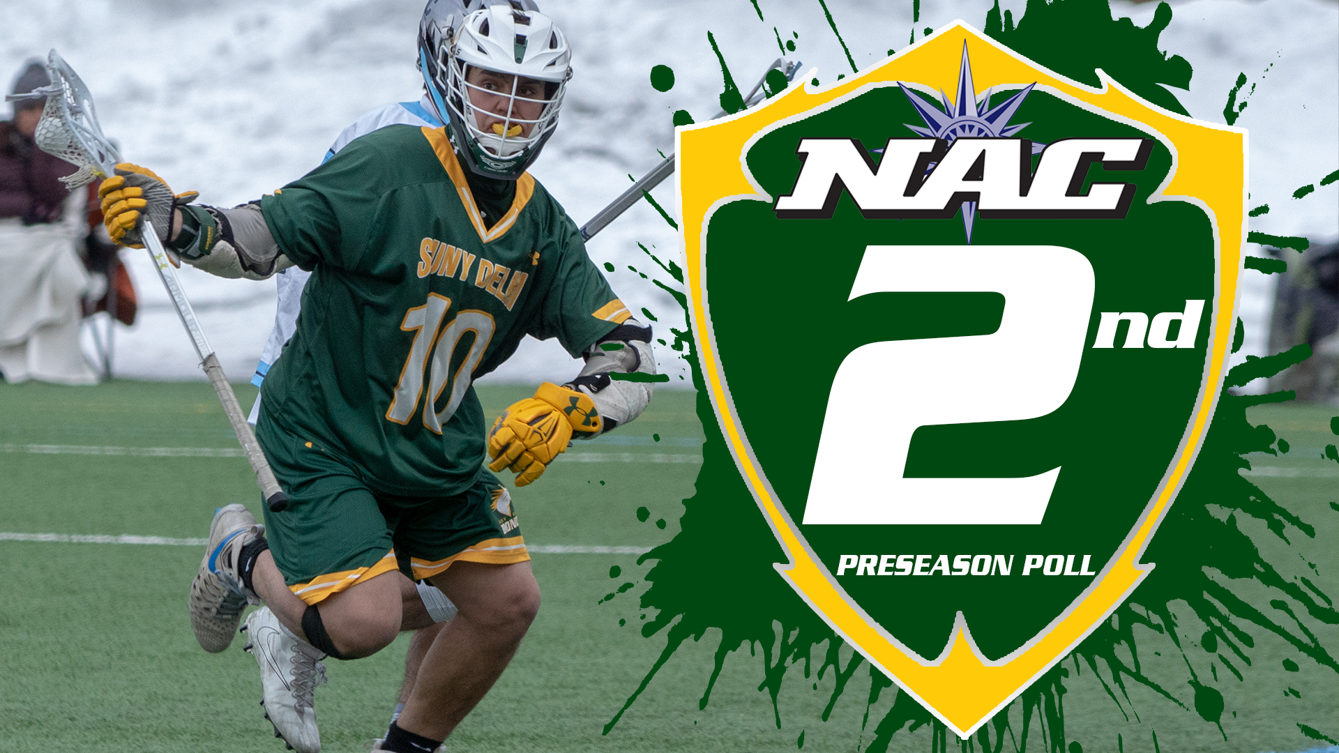 Men's Lacrosse 2nd in NAC Preseason Poll, Opens Season Monday