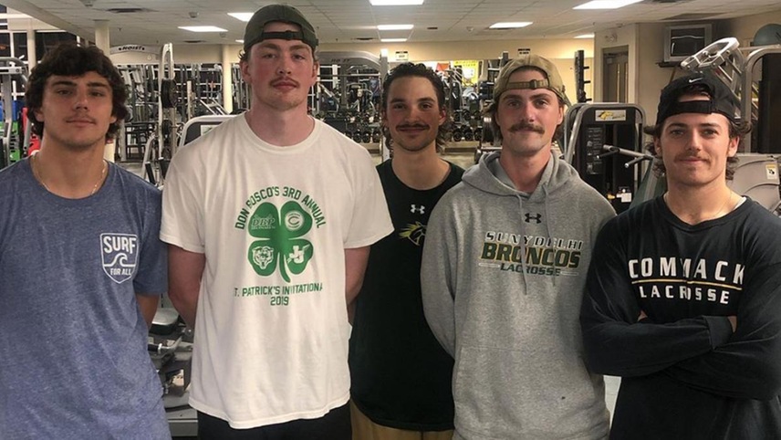 Men's Lacrosse Thanks All Supporters in Headstrong Foundation's "Lax Stache Madness&trade;"