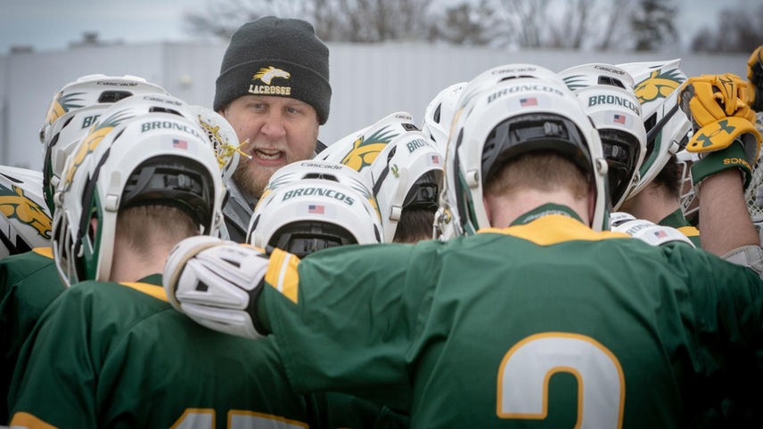 coach talking to players