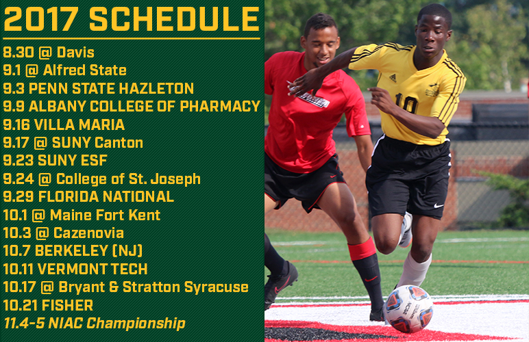 Men's Soccer Announces 2017 Schedule; Features Eight Home Matches