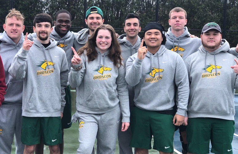 Broncos Ease Past Lesley in Conference play 9-0