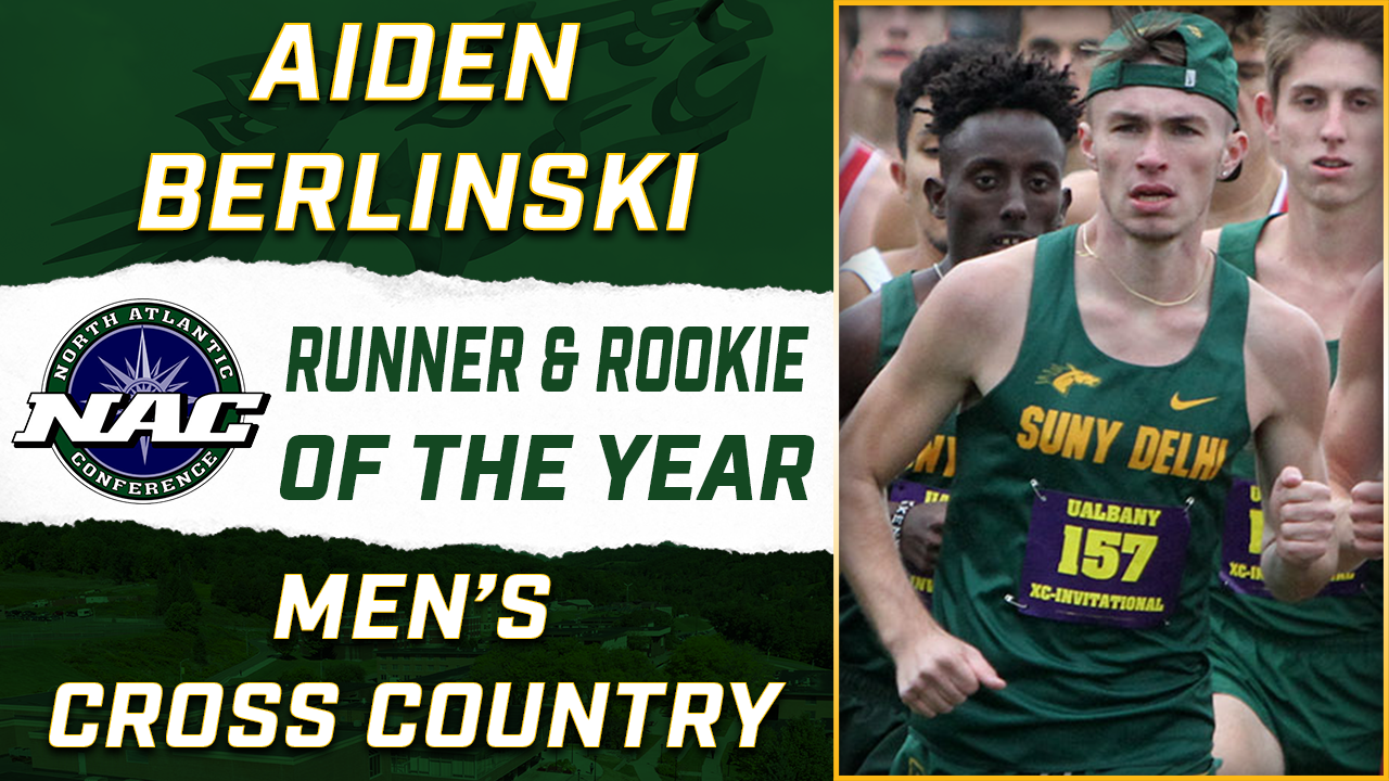 Berlinski Caps Season Named NAC Runner, Rookie of the Year