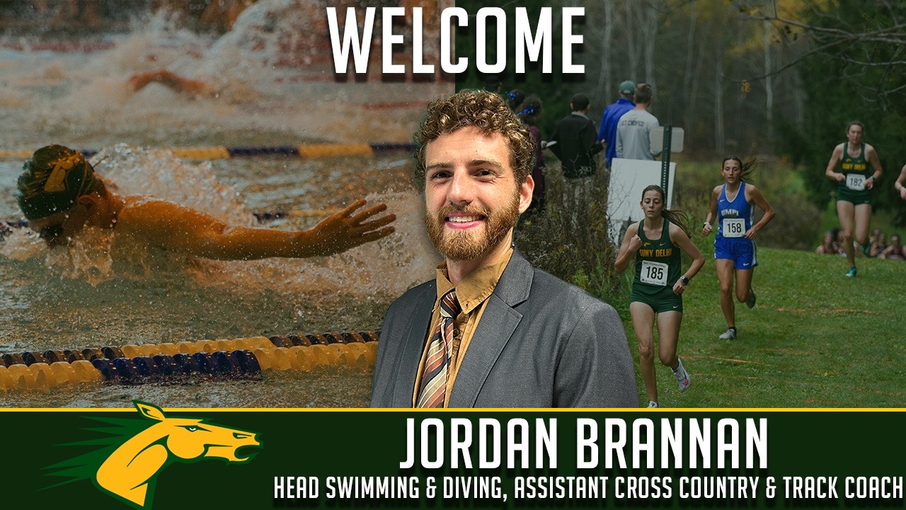 Jordan Brannan Named as SUNY Delhi's Head Swim & Dive, Assistant Cross Country & Track Coach