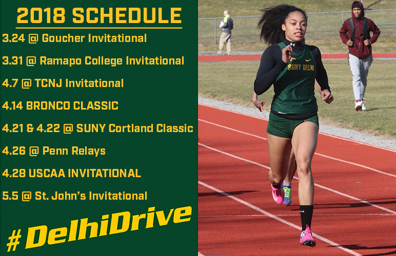 Coach Munro Unveils 2018 Outdoor Schedule