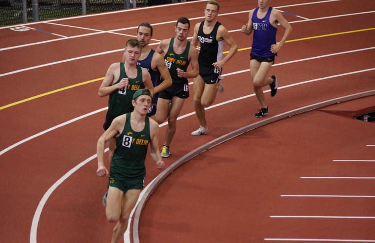 Arnecke Shatters School 5K Record, Dickson Posts PR in Triple Jump at Ramapo Season Opener