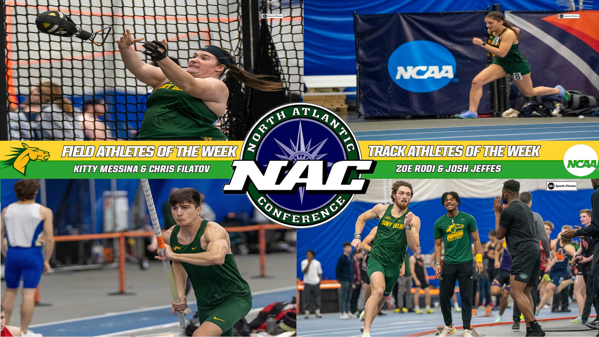 NAC Honors Broncos as Athlete of the Week