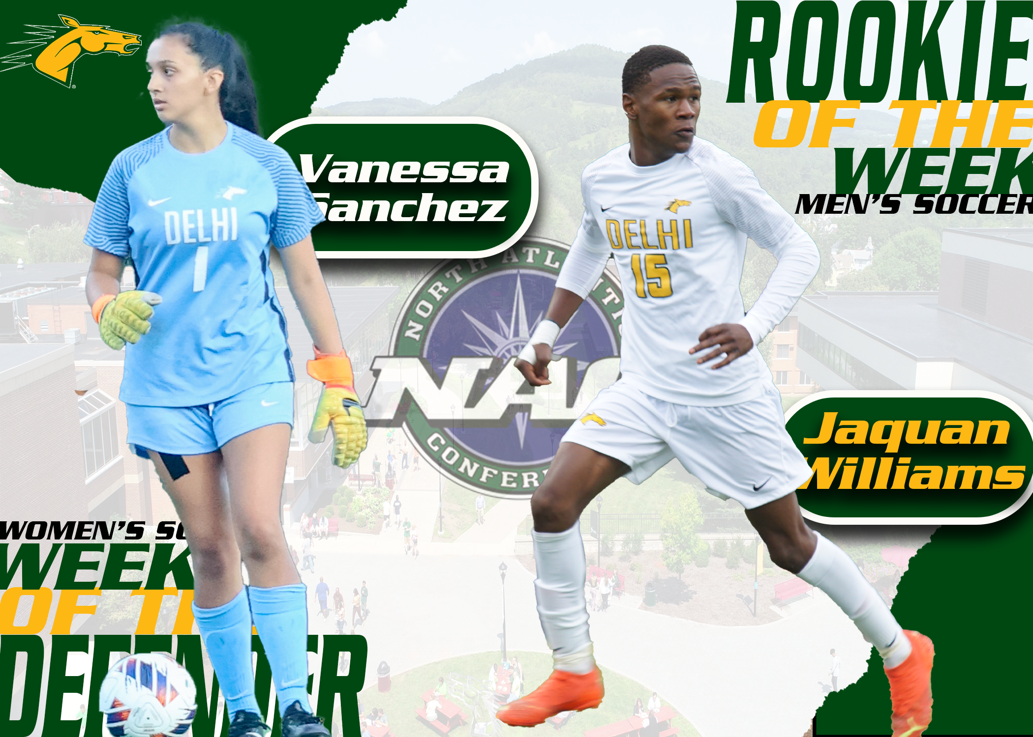 Two Broncos land conference awards after record breaking weekend