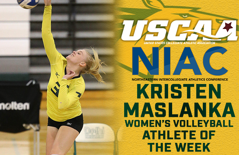 Maslanka Awarded USCAA, NIAC Athlete of the Week After Record-Breaking Performance