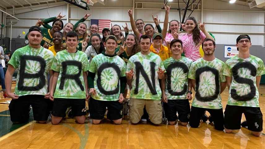 Erica Prindle Honored in Final Home Game Against Hartwick on Broncos Spirit Night