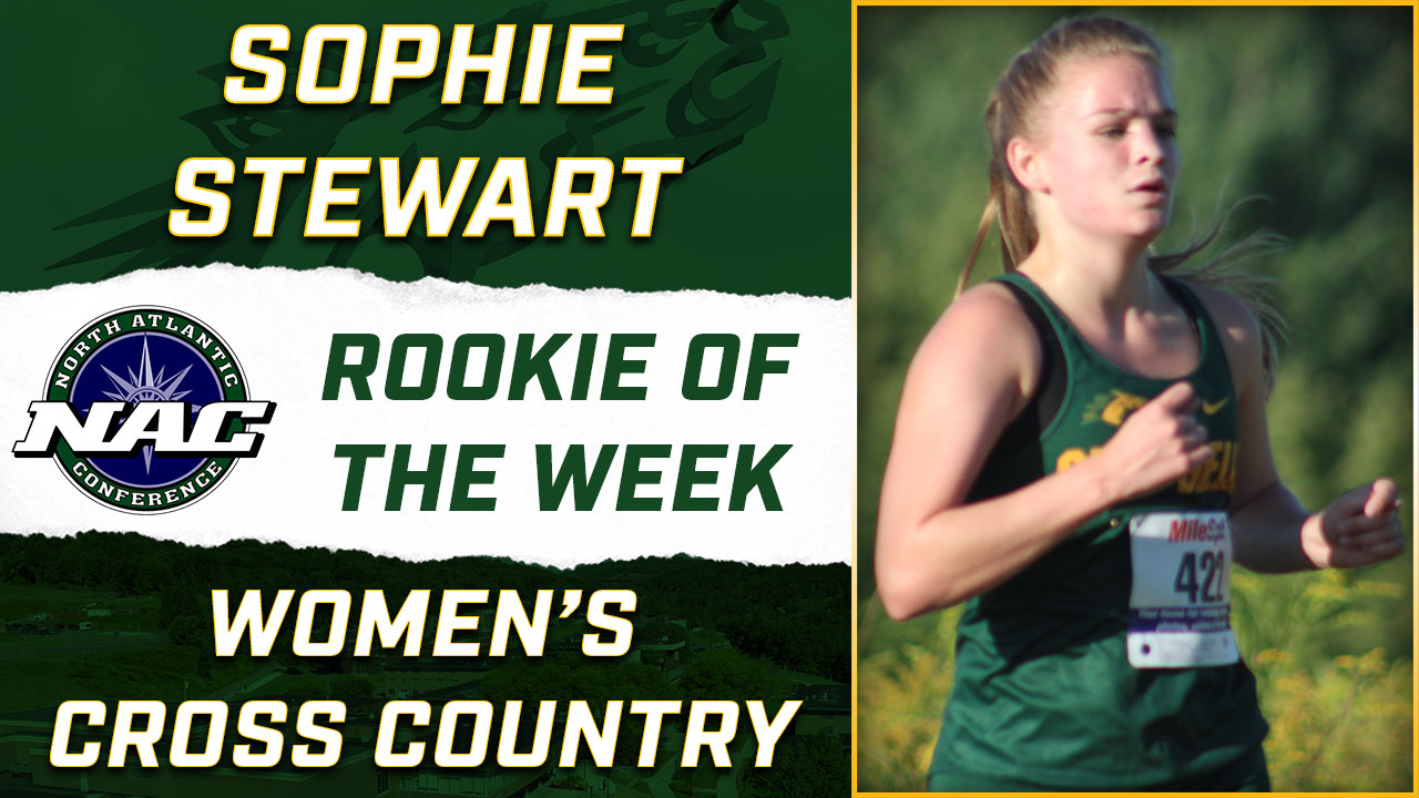 Sophie Stewart Lands NAC Rookie Honors Following Debut at Hartwick
