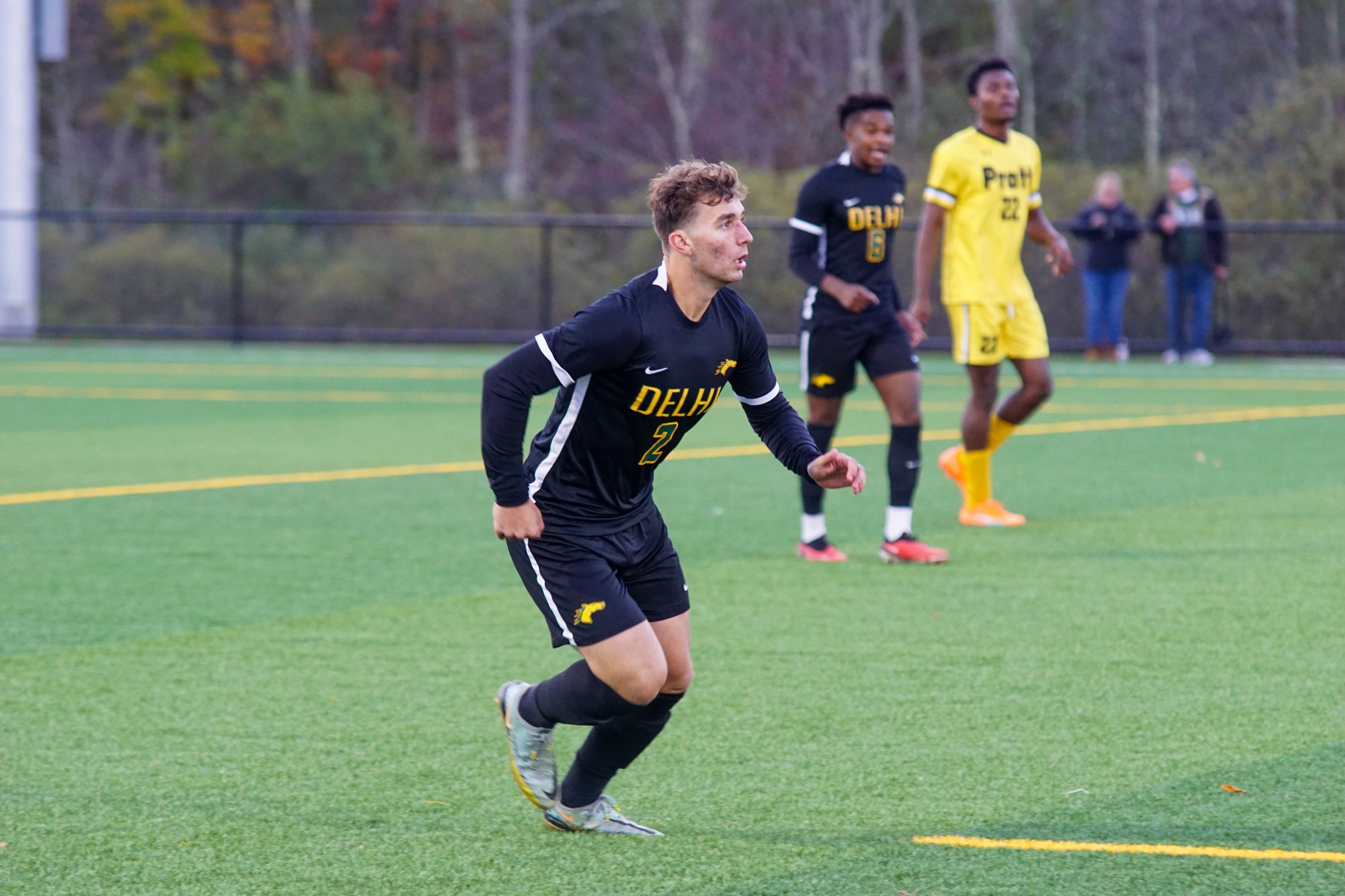 Delhi pushes six past Cannoneers; Velasquez-Osorio nets 14-minute second half hat trick